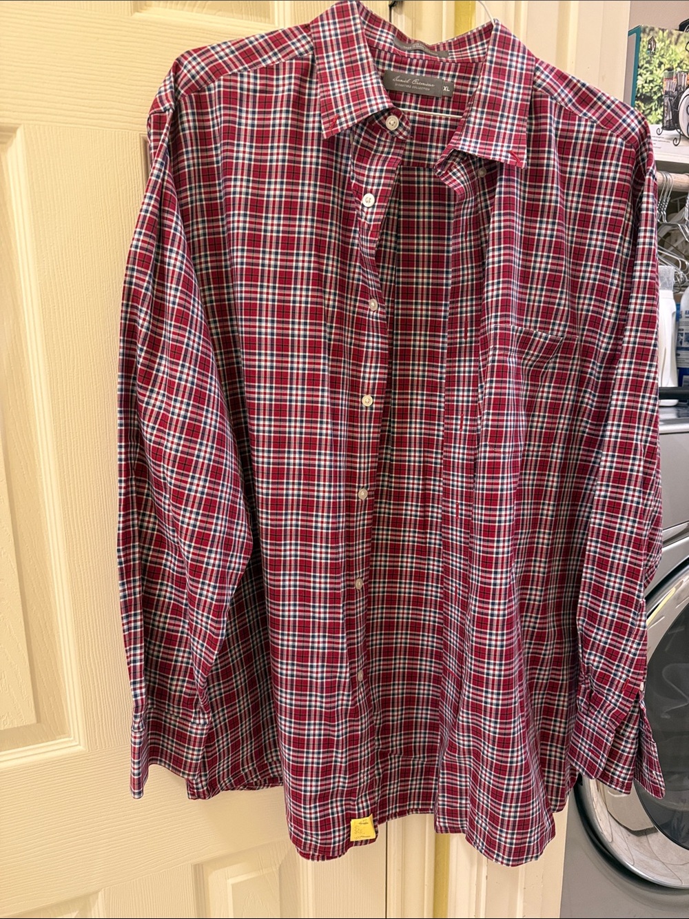 Daniel Cremieux Red Plaid Button-Down Shirt
